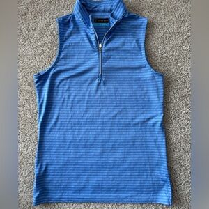 PGA Tour 1/2 Zip Top M Blue